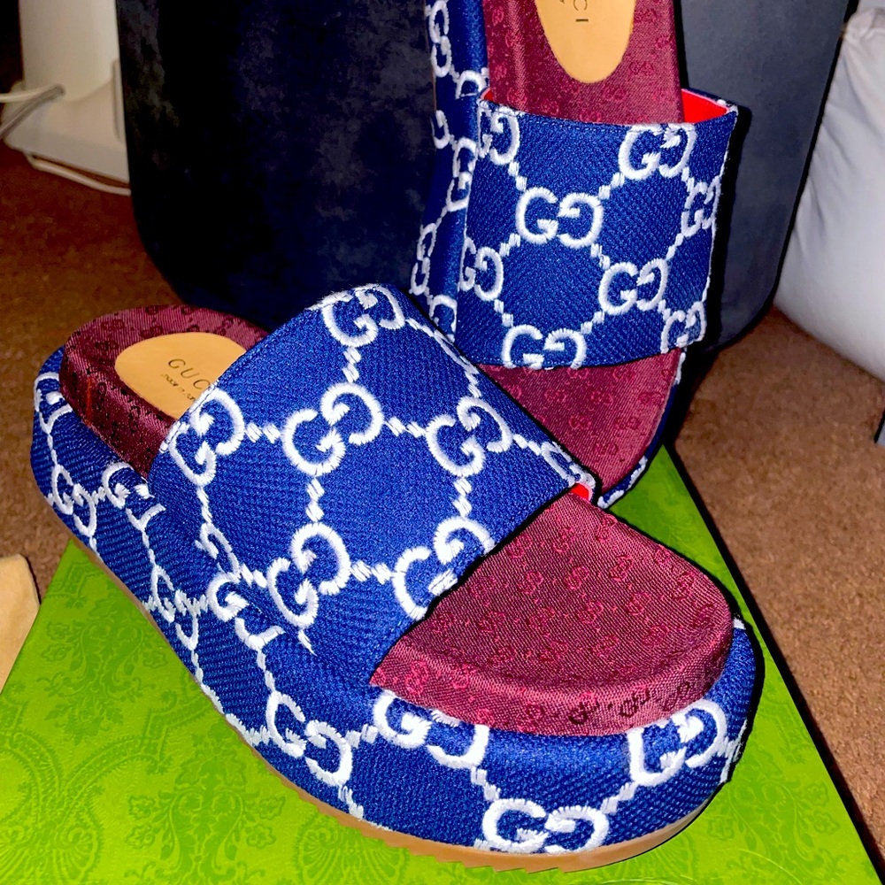 Platform sandals brand new in box. IYKYK